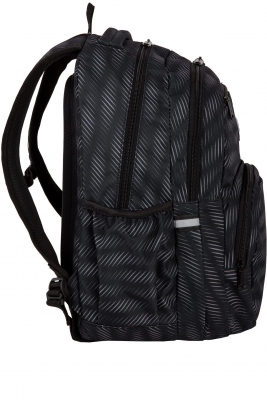 Rucsac CoolPack Pick, 2 compartimente, compartiment pentru laptop, Obsydian